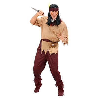 MENS INDIAN BRAVE MAN
