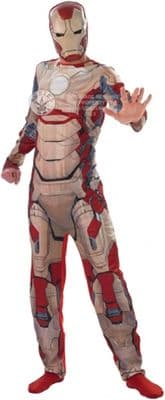 Mens  Marvel Iron Man 3 Classic Costume