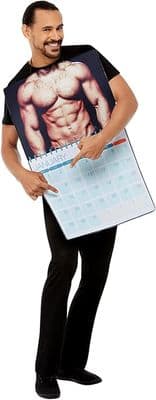 Mens Sexy Calendar Costume