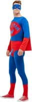 Mens Superhero Wallyman Costume