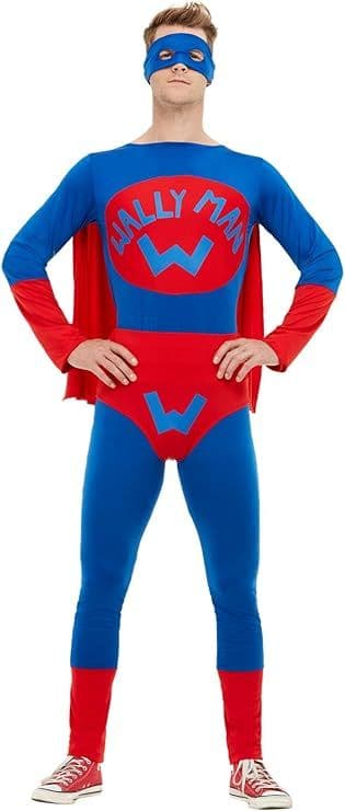 Mens Superhero Wallyman Costume