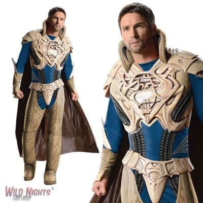 Mens Superman Man of Steel Deluxe JorEl Outfit