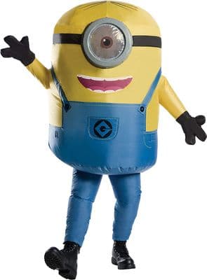 Minions Stuart Inflatable Adult Costume ONE SIZE
