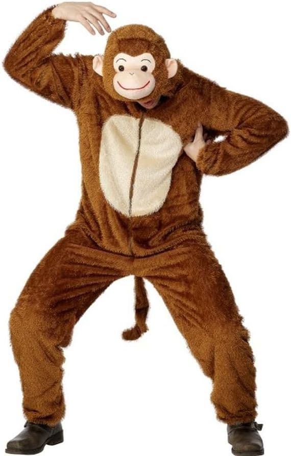 Monkey Jumpsuit With Hood Medium