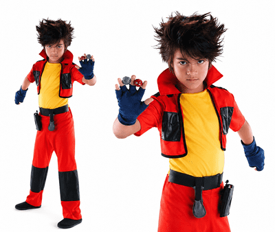Official Bakugan Dan Costume Kids Fancy Dress Outfit Age 3-5 Years Licensed