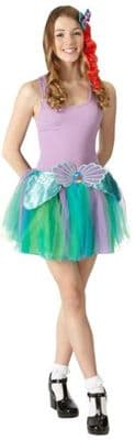 Official Disney Ariel Tween Costume Accessory Set Tutu Hair Comb Princess Outfit