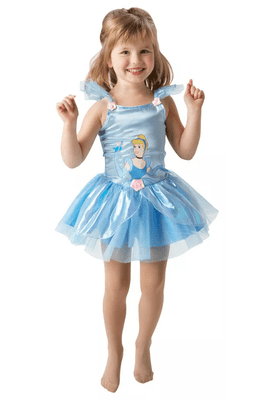Official Disney Ballerina Cinderella Costume 3-4 Years