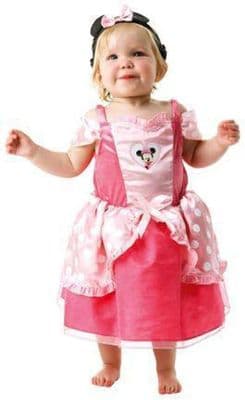Official Disney Minnie Mouse Pink Ballerina Costume Girls Age 5-6 Years