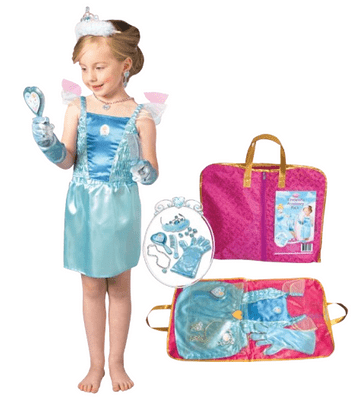 Official Disney Princess Cinderella Dress Up Carry Case Set Age 3-4 Years