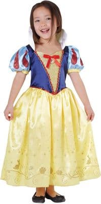 Official Disney Princess Snow White Royale Costume Girls Fancy Dress Age 7-8 Years