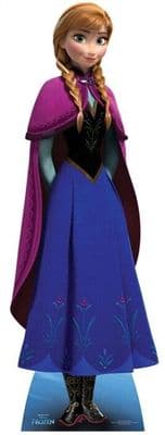Official Frozen Disney Anna Cardboard Cutout