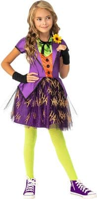Official Girls DC Joker Costume
