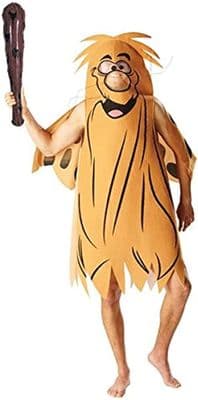 Official Hanna-Barbera Captain Caveman Costume Mens Fancy Dress Outfit Adult