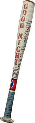 Official Harley Quinn Inflatable Bat DC Suicide Squad Fancy Dress Accessory