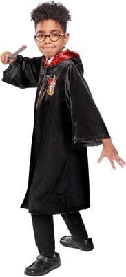 Official Harry Potter Gryffindor School Robe Kids Wizard Fancy Dress Cloak