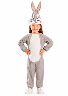 Official Looney Tunes Bugs Bunny Baby Costume Infant Fancy Dress Age 6-12 Months