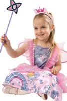 Official Peppa Pig Fairy Costume Girls Fancy Dress Princess Outfit with Wings