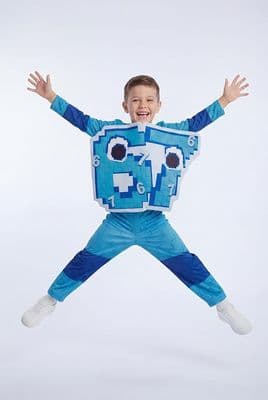 Official Roblox Steal A Brainrot 67 Kids Costume World Book Day Fancy Dress
