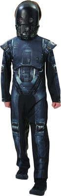 Official Star Wars Rogue One K-2SO Costume Kids Fancy Dress Outfit with Mask
