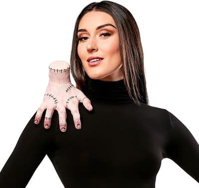 Official Wednesday Thing Magnetic Shoulder Sitter Netflix Costume Accessory