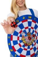 Officially Licensed Bullseye Dartboard Tabbard Costume
