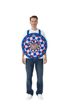 Officially Licensed Bullseye Dartboard Tabbard Costume