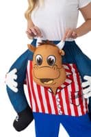 Officially Licensed Bullseye Ride on Bully Costume