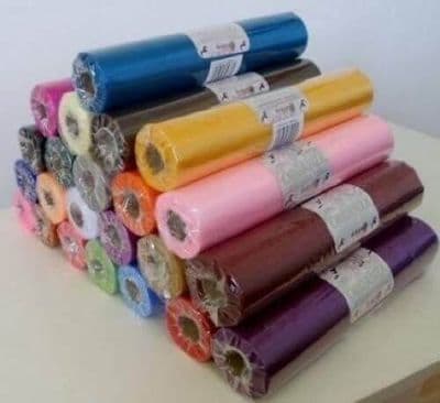 Organza Crystal 28cm X 25m Sheer Fabric Roll