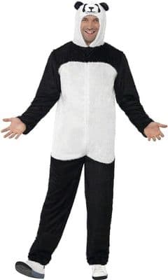 Panda Jumpsuit Costume Medium 38-40