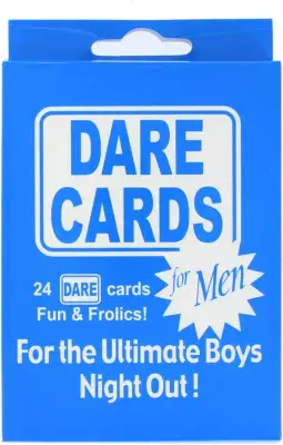 Party Mens Dare Card