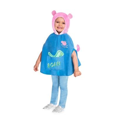 Peppa Pig George Cape Fancy Dress Costume