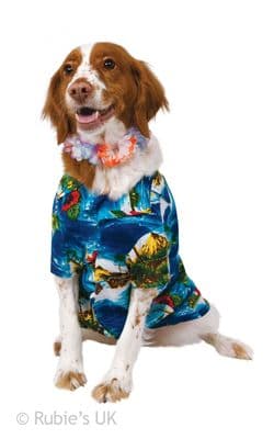 Pet Costume - Luau Shirt & Lei