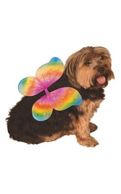 Pet Costume - Rainbow Fairy Wings