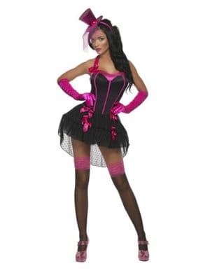 Pink Bow Burlesque Dress