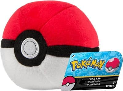 Pokemon Poke Ball Plush single