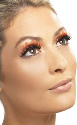 Red and Black Diamante Fake eyelashes
