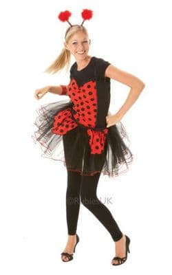 Red Ladybird Tutu With Peplum