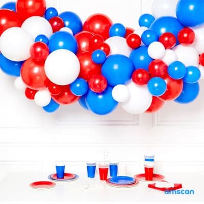 Red White & Blue DIY Balloon Garland Kits