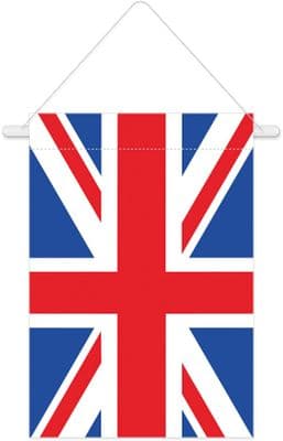 Red White & Blue GB Door Flag