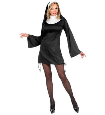 Sexy Ladies Nun Costume
