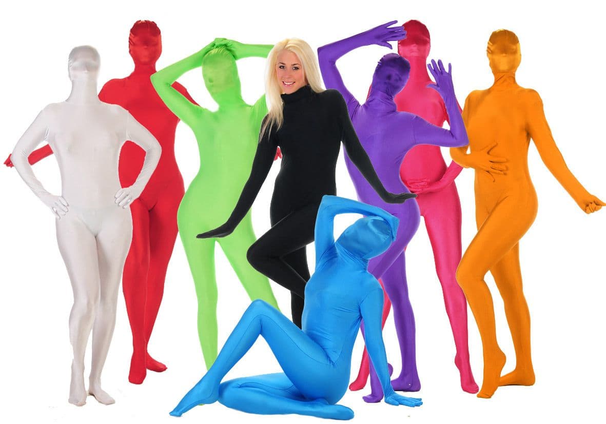SHADOWSUITS ALL IN ONE DELUXE ZENTAI SUIT BLUE