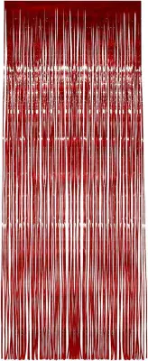 Shimmer Curtain Door Decoration Metallic Foil Party Backdrop 91x244cm