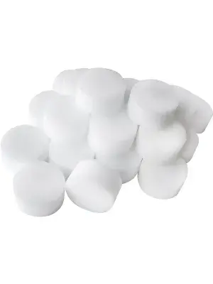Smiffys Make-Up FX White Foam Cosmetic Sponges x25 Face Paint Makeup Essentials