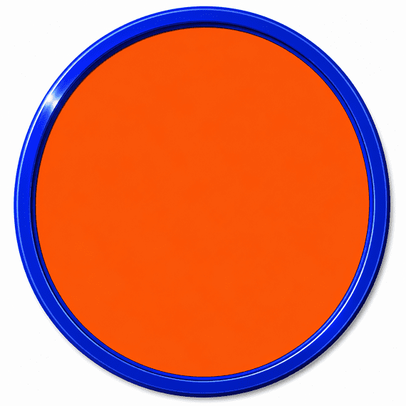 Snazaroo Dark Orange Face Paint 18ml Water Based Makeup Fancy Dress Halloween
