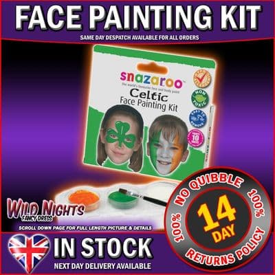 SNAZAROO FACE PAINT CELTIC THEME FACE PAINTING PACK