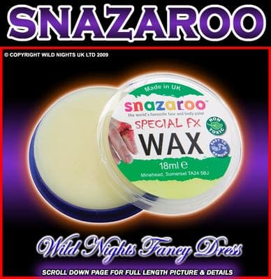SNAZAROO FACE PAINT SPECIAL FX WAX 18ML