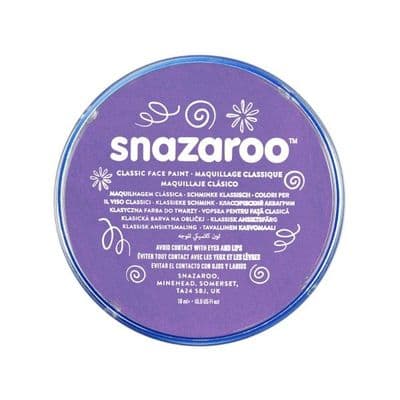 Snazaroo Professional Face Paint 75ml Pot Lilac