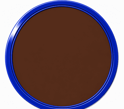 Snazaroo Professional Face Paint Dark Brown 75ml Pot Halloween Fancy Dress Costume Makeup