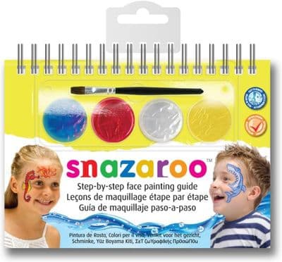 Snazaroo Sea Wonders Face Painting Kit Booklet