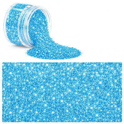 Snazaroo Sky Blue Glitter Gel 12ml Face Body Makeup Fancy Dress